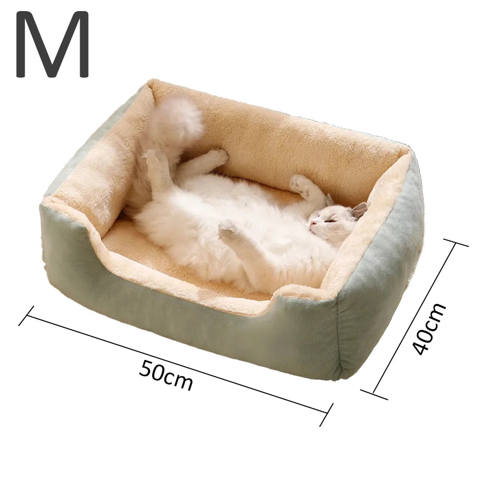 Cama macia, confortavel e lavável para Gatos/Cães