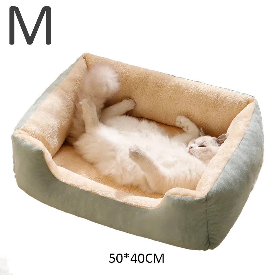 Cama macia, confortavel e lavável para Gatos/Cães